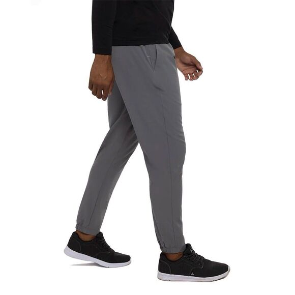 Travis Mathew Men’s Travel 2.0 Pants Joggers Gray XXL Stretch Drawstring 1MU430 - Picture 1 of 6